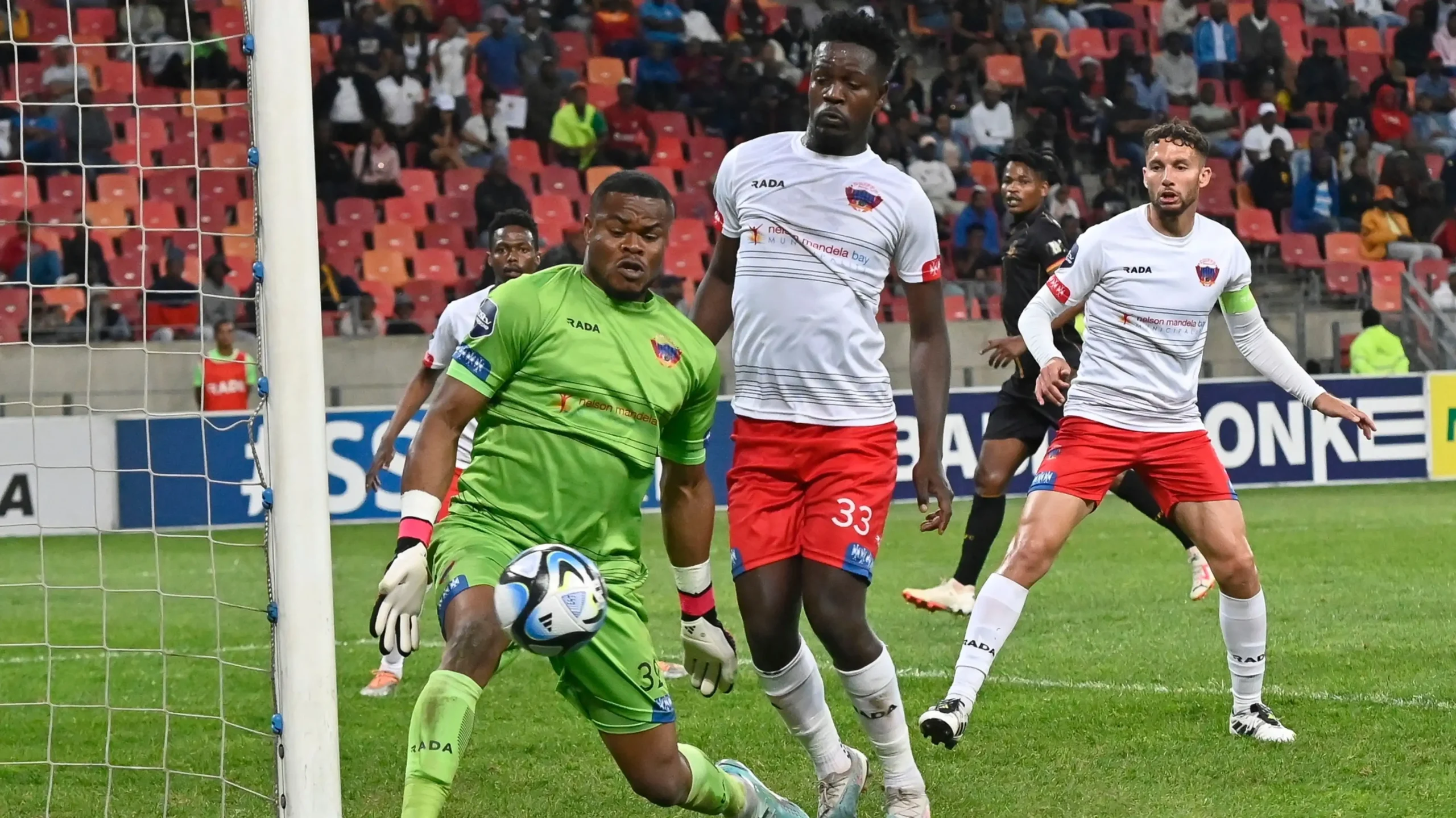 Underdog Chippa United sends a warning signal, expressing their intent to disrupt the possibility of an Orlando Pirates and Mamelodi Sundowns Nedbank Cup final. Underdog Chippa United sends a warning signal, expressing their intent to disrupt the possibility of an Orlando Pirates and Mamelodi Sundowns Nedbank Cup final.