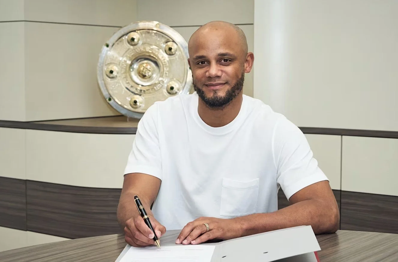 Vincent Kompany Signs as New FC Bayern Munich Manager Vincent Kompany Signs as New FC Bayern Munich Manager