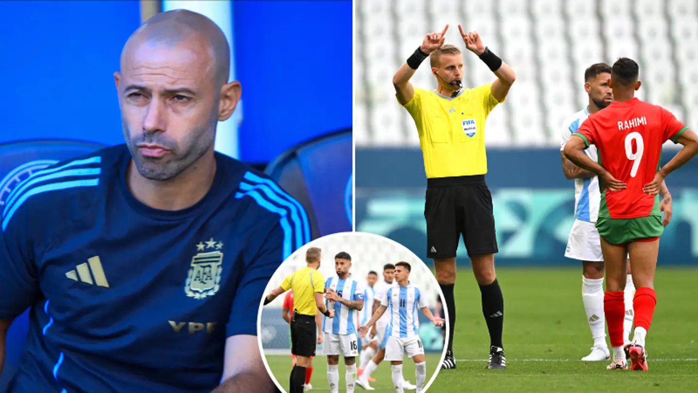 It’s the 𝐛𝐢𝐠𝐠𝐞𝐬𝐭 𝐜𝐢𝐫𝐜𝐮𝐬 I’ve ever seen in my life: Mascherano Reacts to Controversial Argentina vs Morocco Olympic Match Chaos It’s the 𝐛𝐢𝐠𝐠𝐞𝐬𝐭 𝐜𝐢𝐫𝐜𝐮𝐬 I’ve ever seen in my life: Mascherano Reacts to Controversial Argentina vs Morocco Olympic Match Chaos