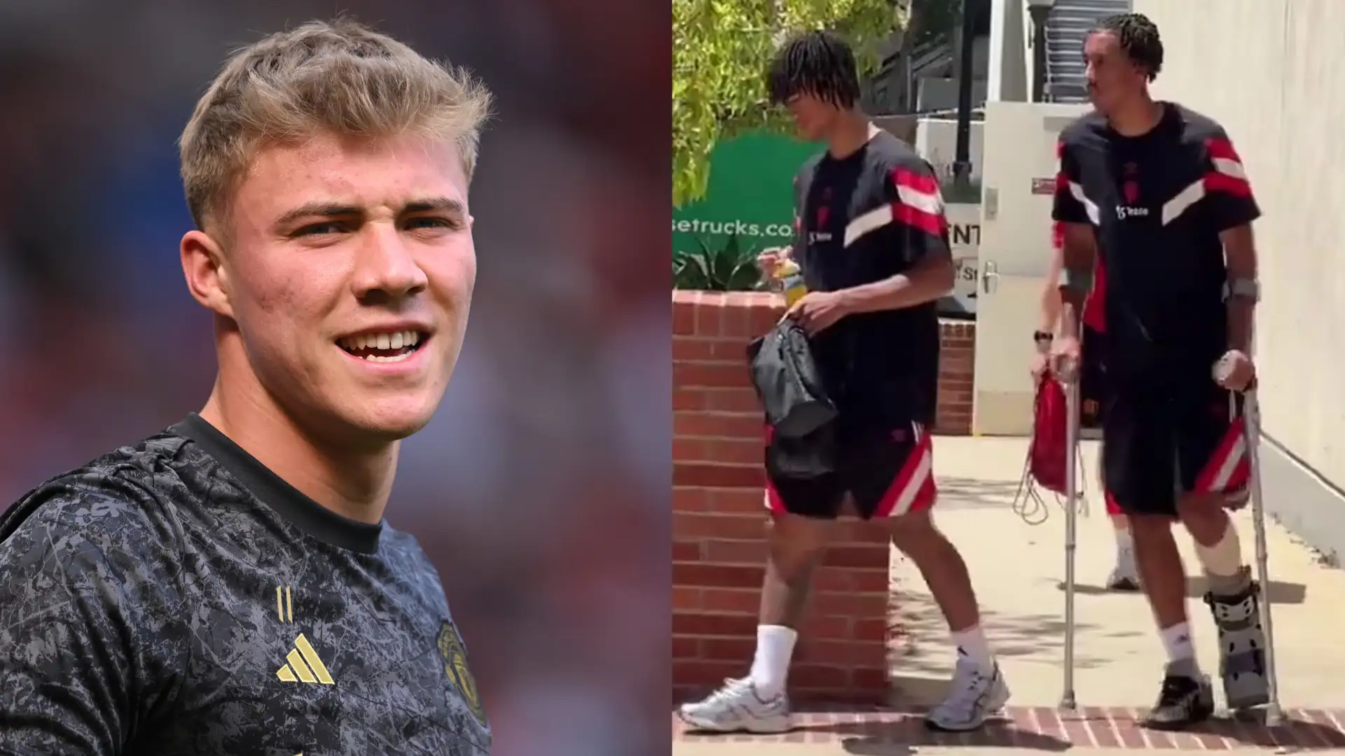 Man United Confirm Leny Yoro and Rasmus Højlund Out for Multiple Weeks with Injuries Man United Confirm Leny Yoro and Rasmus Højlund Out for Multiple Weeks with Injuries